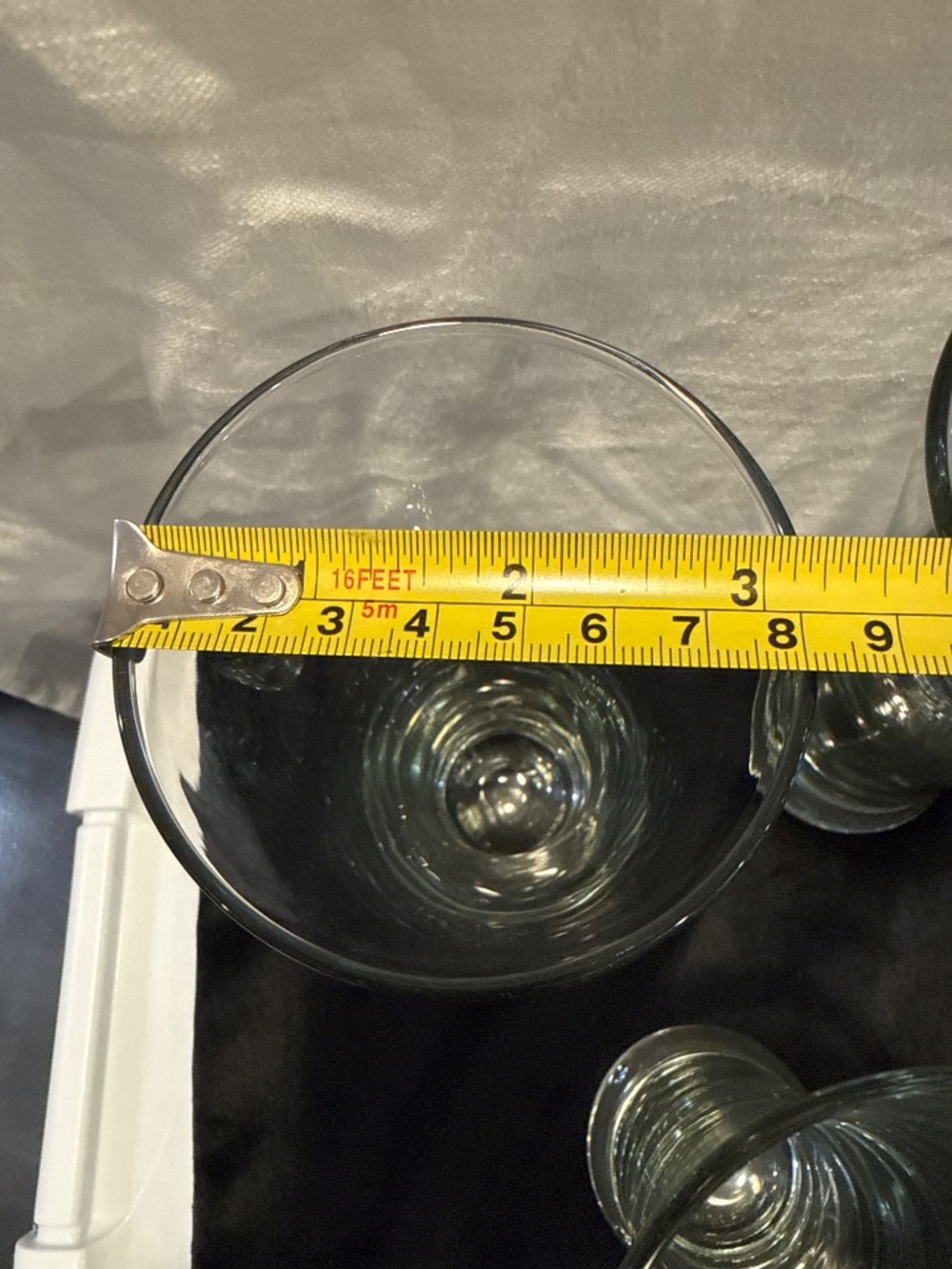 Vintage Circle, Art of Glass/Pasabahce clear Pilsner glasses set of four - Picture 3 of 5
